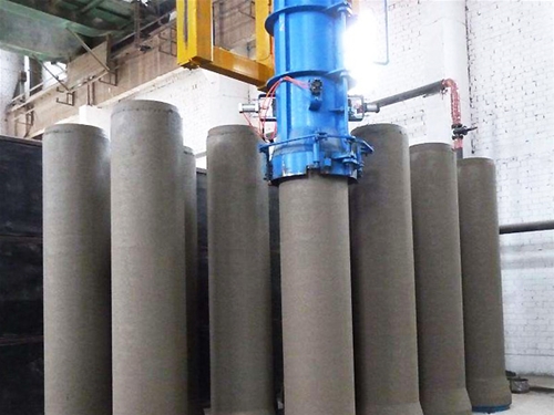 立式挤压制管机